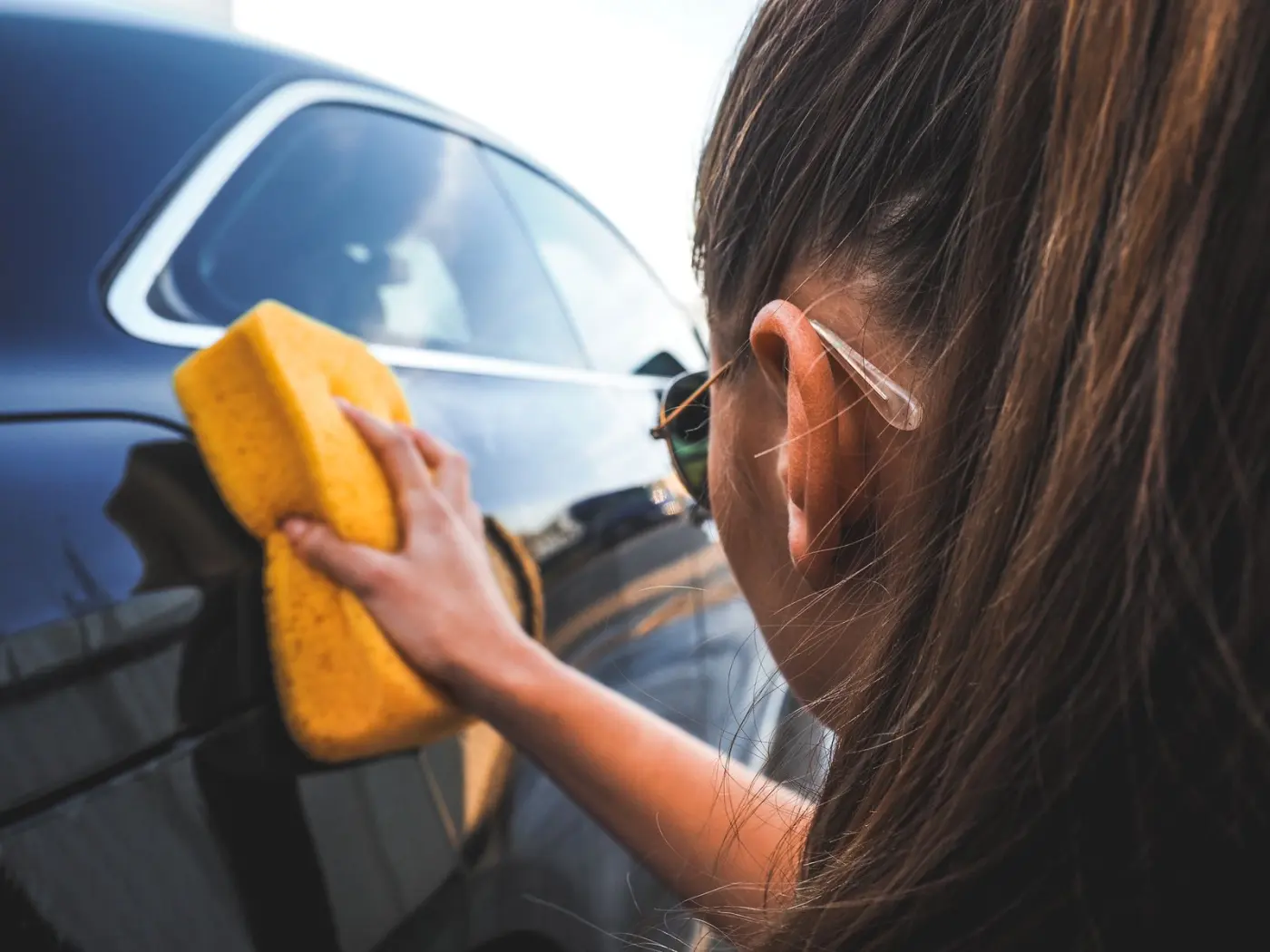 Lavage d’une carrosserie